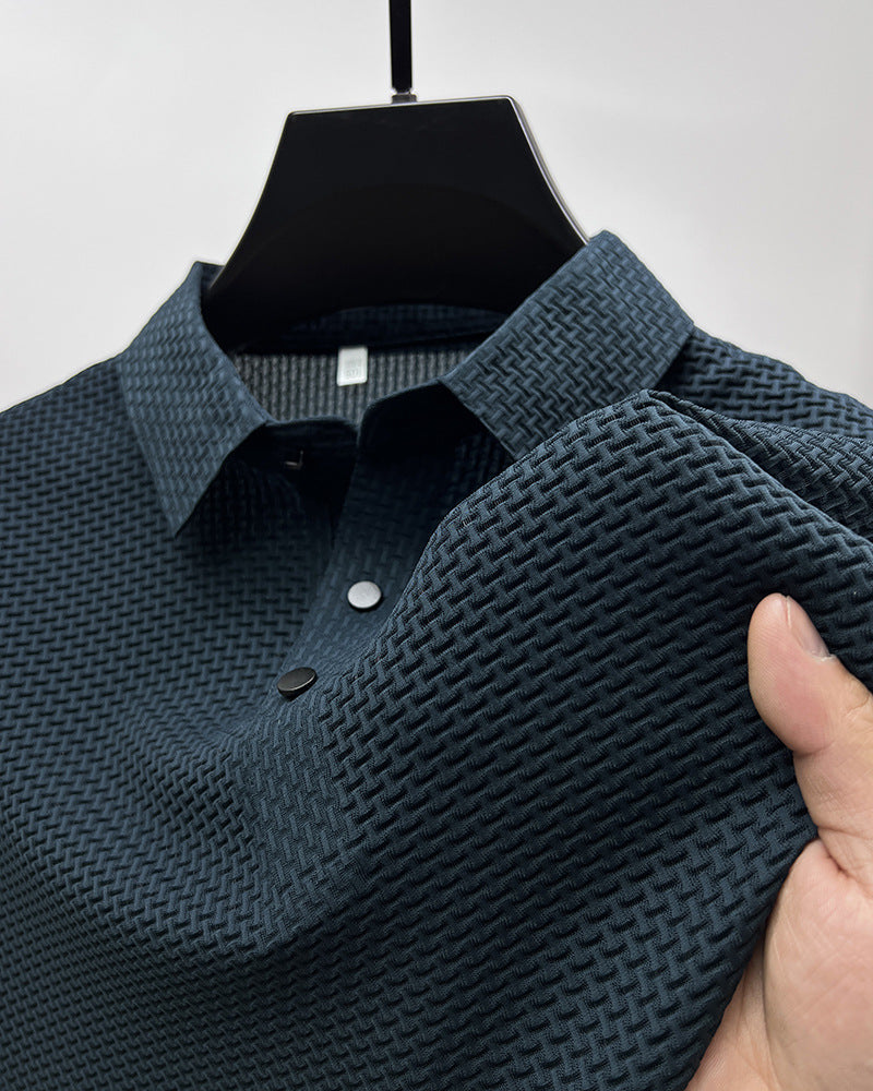 The Everyday Polo collar detail