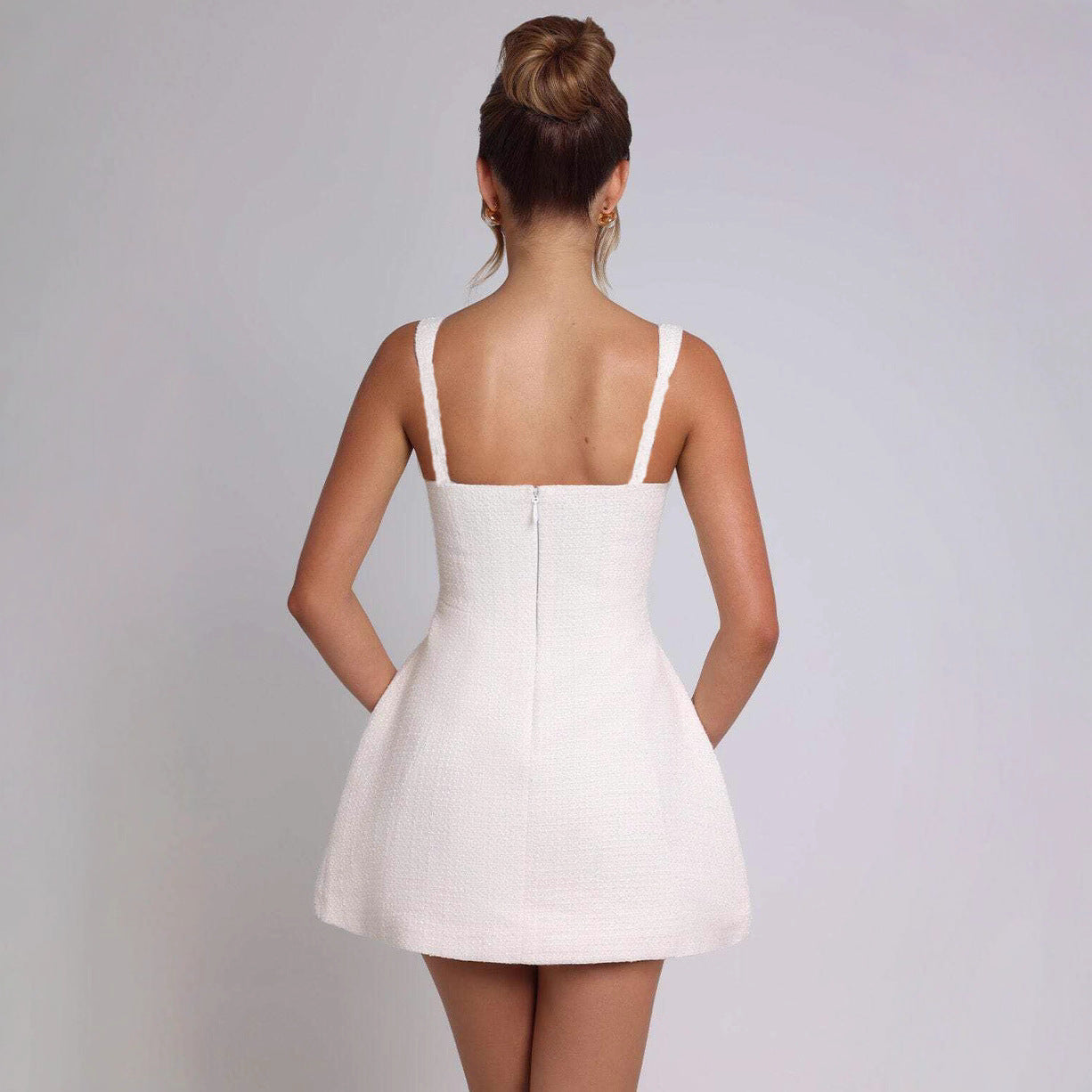 Flirt Mini mini dress fabric detail