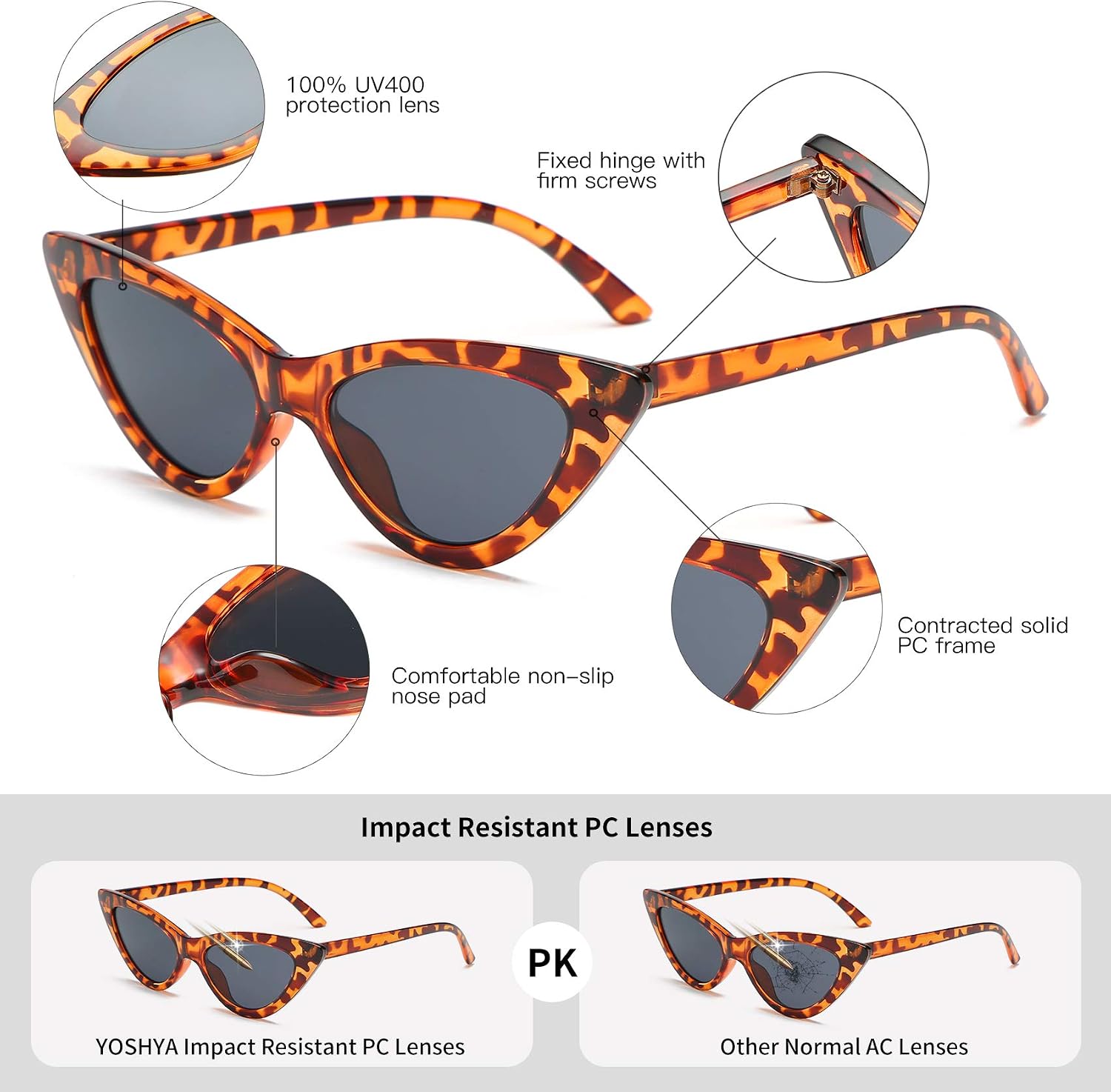 Vintage Cat Eye Sunglasses