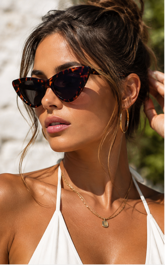 Vintage Cat Eye Sunglasses (2 pack)