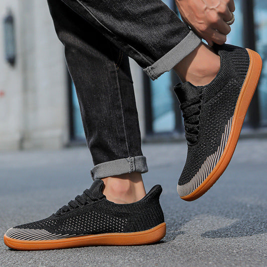 The Camden Shoe knit sneaker front view